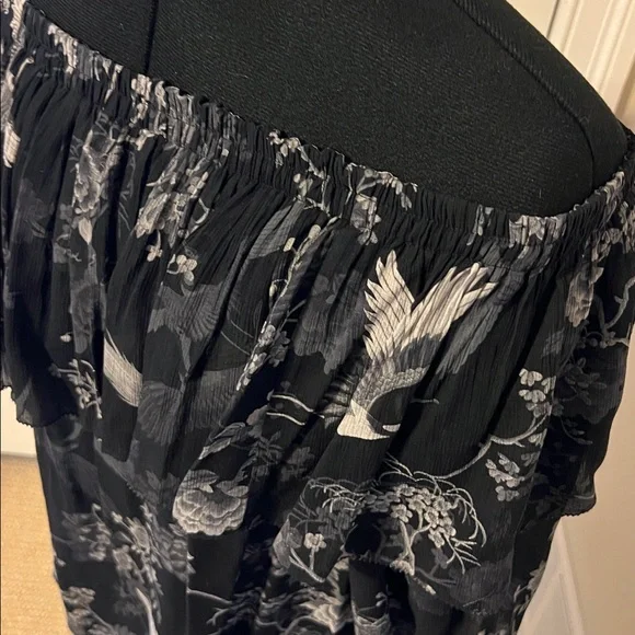 🆕 ALL SAINTS Liza Peggy Top Off The Shoulder Blouse - Picture 5 of 12